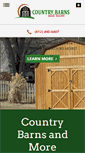 Mobile Screenshot of countrybarnsandmore.com